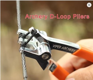 Viper <strong>D</strong> <strong>Loop</strong> Plier <strong>D</strong> Ring <strong>String</strong> Pliers Buckle Vise Repire Tool Bow Release Adjustment Tool Archery Bow and Arrow Accessory - Product Image 2