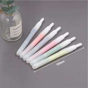 Retrattile Penna Evidenziatore, Punta a Scalpello, Giallo Fluorescente, Colori assortiti - Product Image 2