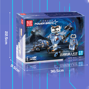 Kalıp kral 15078 oyuncak Carl beş değişim robot yapı taşları dönüştürmek robot oyuncaklar akıllı yaratıcı programlama Robot forboy - Product Image 6