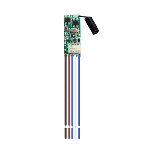 Telecomando universale senza fili 1 CH RF relè ricevitore LED Controller luce DIY Kit DC 3.7V 5V 12V 24V 433.92MHz - Product Image 1