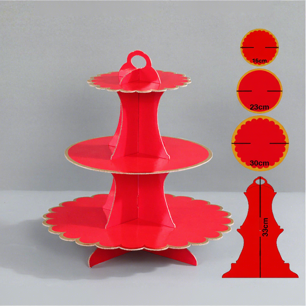 Gold Stamp-Red