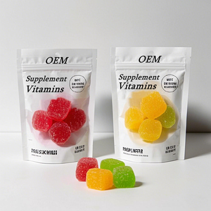 Grosir permen karet penghilang stres 300 mg KSM 66 Ashwagandha l-theanine Vegan Ashwagandha Mood Gummies - Product Image 3