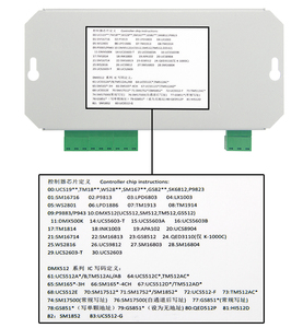 K-1000C (T-1000S aggiornato) controller K1000C WS2812B,WS2811,APA102,T1000S WS2813 LED Controller di programma da 2048 pixel DC5-24V - Product Image 5