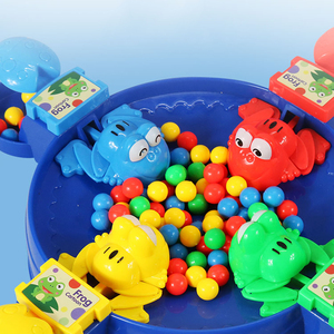 กบหิวกินถั่วโต๊ะแบบโต้ตอบได้หลายคนของเล่นเกมกระดานสำหรับเด็ก - Product Image 3