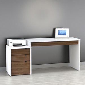 Simple Modern Desktop <strong>Computer</strong> Desk Office Furniture Double <strong>Table</strong> Household Desk Chair - Product Image 6