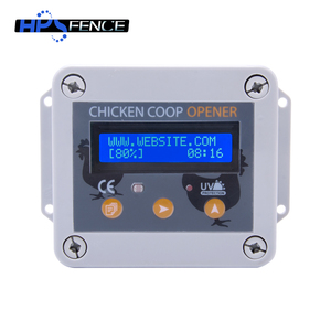 AA battery power giardino timer automatico di pollo coop programmatore con porta in alluminio - Product Image 2