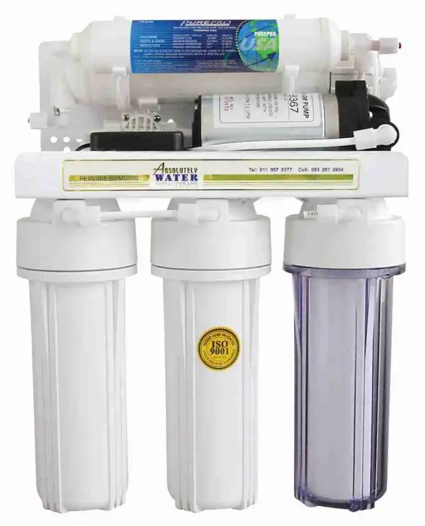 Reverse Osmosis System RO System Water Purifier Home Use Electric 220V 10 Inch 18W 5 Stage Water Filter Stainless 2540 Water