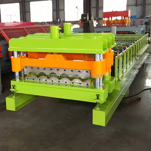 Kleine Golfvormende Hydraulische Dakpaneel Geglazuurde Tegelmachine - Product Image 2