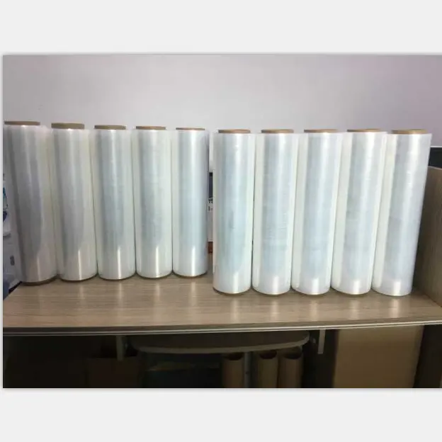 Lldpe materiale Hand Pallet Wrap Extended Core stretch wrap film per pack Film estensibile rotolo lldpe wrap clear Stretch film