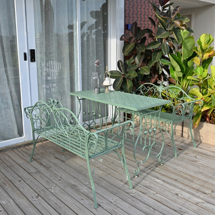 Tavolo singolo verde