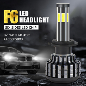 90W Auto High Low Beam 6 Side H7 Bulb H4 <strong>Led</strong> with Sample <strong>Led</strong> Car Headlights - Product Image 2