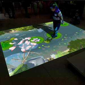 Cỗ Xe phiên bản cơ bản 3D hình ba chiều tương tác hệ thống phần mềm chiếu sàn, gạch tương tác - Product Image 2