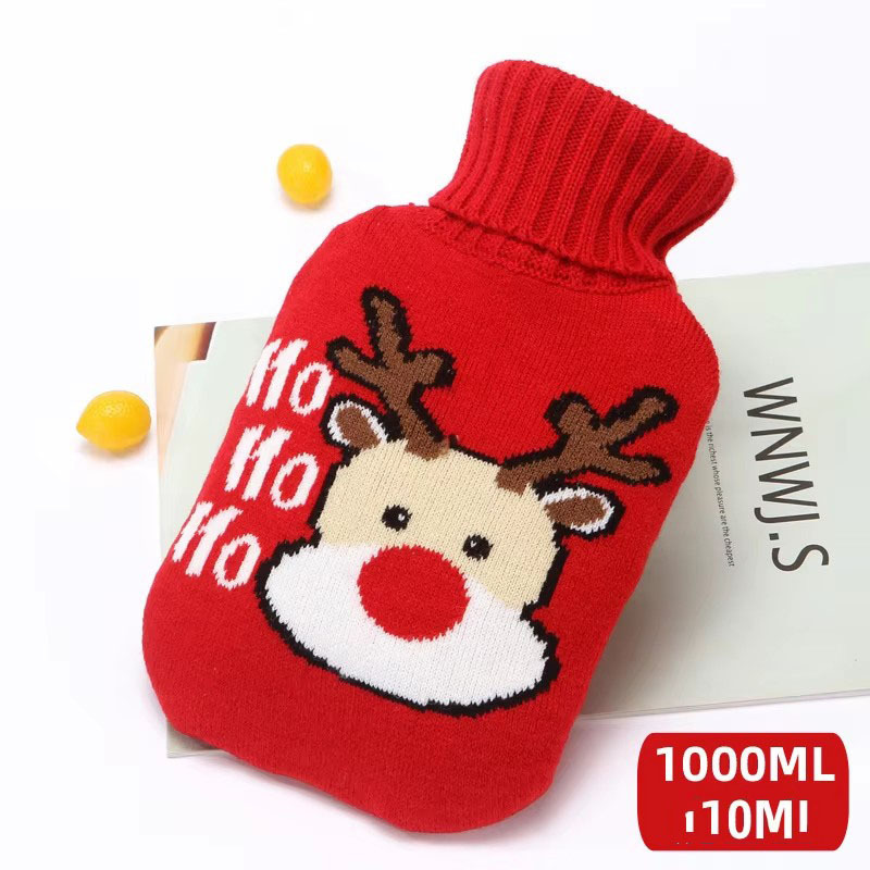 Colorful---Deer Baby +White BS hot water bag+cloth cover