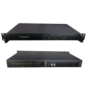 Professional Digital <strong>Modulator</strong> 16-48 Channel <strong>Input</strong> DVB-C/DVB-T/ISDB-T Output Multiplexing <strong>Modulator</strong> for Cable TV Headend System - Product Image 1