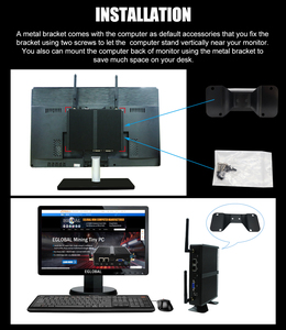 Elgobal upgraded to N100 <strong>DDR4</strong> 4Core Fanless Mini <strong>Desktop</strong> <strong>Computer</strong> with Dual Lan HD VGA 2 RS232 COM for Kiosk/POS Mini Pc - Product Image 4