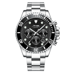 Üst marka Tevise <span class=keywords><strong>823</strong></span> rolex klasik iş tasarım saatler bilek mens altı puan döndürme aydınlık