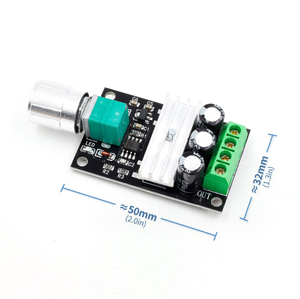 DC6-28V di vendita a caldo PWM motore DC regolatore di velocità modulo interruttore regolatore variabile regolatore di controllo regolabile - Product Image 5