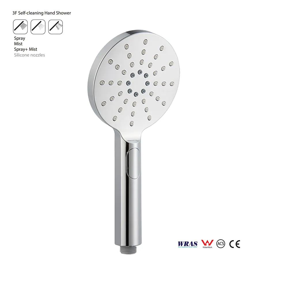 WATERMARK CE ACS WRAS Best Quality Promotional Outdoor Functional Shower Spray Head new overhead shower