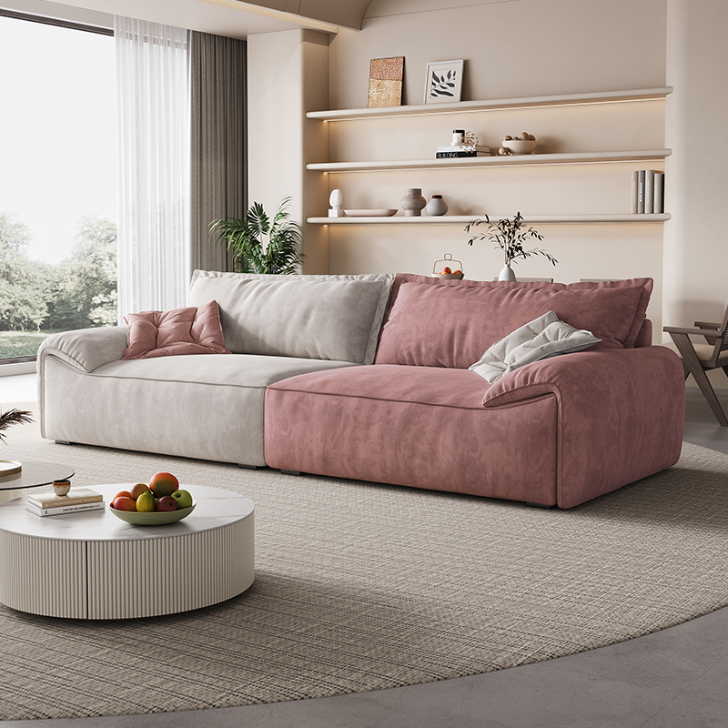 Beige + Corail Rose