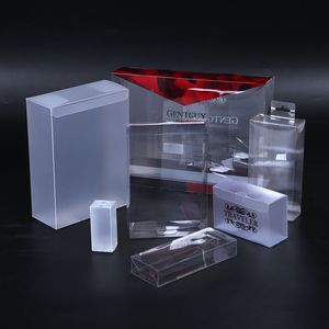 透明pvc pet塑料盒定制化妆服装包装小透明礼品盒包装