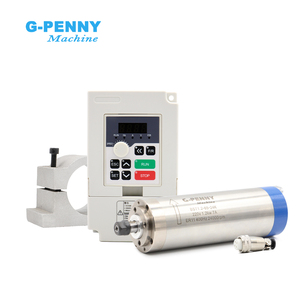 G-Penny 1.2千瓦ER11 110v/220v水冷主轴电机，带HY逆变器，带65毫米支架主轴电机 - Product Image 1