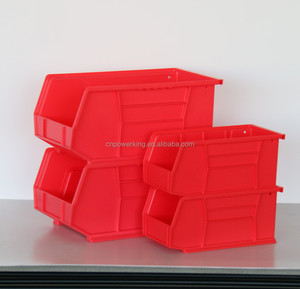 Modern <strong>Design</strong> PP Warehouse Storage Stackable Plastic Storage <strong>Bin</strong> for Tool Organization and Pick Stack Store - Product Image 2
