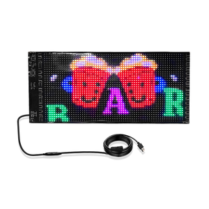 Programmier bares Scrollen <span class=keywords><strong>LED</strong></span>-Schild Faltbare <span class=keywords><strong>LED</strong></span>-Nachrichten modul Benutzer definierte mobile APP-Steuerung Flexible <span class=keywords><strong>LED</strong></span>-Anzeige Autos child bildschirm