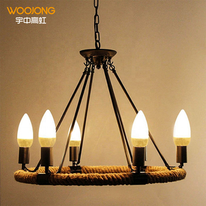 Woojong yüksek kalite 220-240V C37 9W LED C ampul mum lamba 6500K renk sıcaklığı sertifikalı CE/ERP/ROHS konut ofis için - Product Image 1