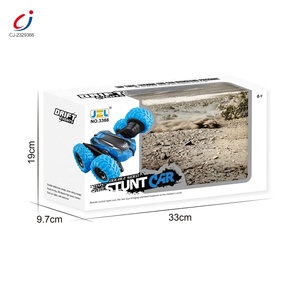 Chengji oyuncaklar 2.4g 360 derece rotasyon şarj edilebilir uzaktan kumanda arabalar oyuncak yüksek kaliteli çift yan rc dublör araba