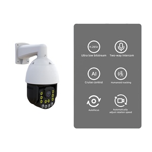 Ultra-HD da 10 pollici Dome PTZ con Zoom 18x e visione notturna del sensore CMOS supporta la memoria/scheda SD per il monitoraggio umano - Product Image 1