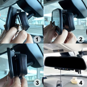 Rear View 4.3 inch <strong>LCD</strong> <strong>Display</strong> Screen Mirror Monitor Car Reversing Parking <strong>Reverse</strong> Backup Camera Kit Mirror - Product Image 3
