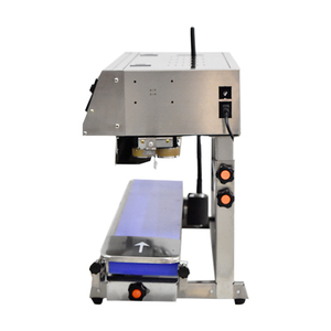 Banda Contínua Heat Sealer Heat Sealing Batch Coding <span class=keywords><strong>Machine</strong></span> para Sacos De Plástico Exp Data Lot Number Inkjet Printing