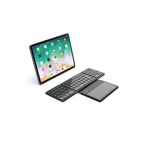 <strong>Wireless</strong> Tri-Folding Portable <strong>Keyboard</strong> with Touchpad Full Size Ultra Slim Folding Mini <strong>Keyboard</strong> <strong>for</strong> Win/<strong>Android</strong>/ IOS/<strong>OS</strong>/HMS - Product Image 3