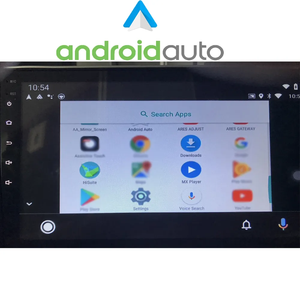 ARES Android Auto ver youtube en el coche USB plug and play