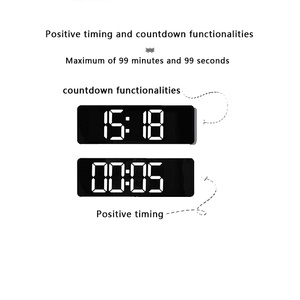 <strong>16</strong> &quot;large Screen Function Display <strong>Clock</strong> Digital <strong>Wall</strong> <strong>Clock</strong> Led <strong>Wall</strong> <strong>Clock</strong> - Product Image 3