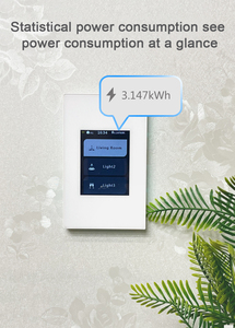Lanbon ev otomasyon çok fonksiyonlu LCD dokunmatik akıllı ışık anahtarı Tuya Apple homekit akıllı yaşam üç sistem entegrasyonu - Product Image 3
