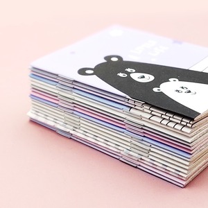 Kırtasiye, öğrenci defter, karikatür <span class=keywords><strong>mini</strong></span> cep defter, okul aksesuarları, sevimli A7 dizüstü, ofis günlük defteri - Product Image 2
