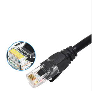 Super 6 Cable de red 1M Jumper Gigabit Par trenzado para computadora Monitoreo de enrutador de banda ancha 100M 305m Versiones disponibles - Product Image 1