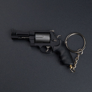 7.5cm thu nhỏ Súng mô hình tháo rời Smith wesson mô hình 500 nhỏ Revolver hợp kim lắp ráp mini Kim Loại Đồ chơi súng Keychain - Product Image 3