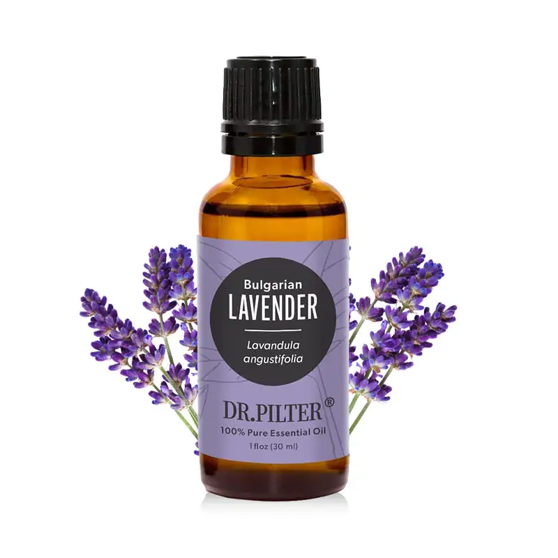 Minyak esensial Lavender Oem/odm-100% kelas terapi Premium murni dan alami dengan pipet aromaterapi kaca Premium