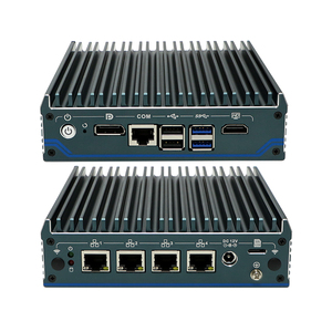 Mini PC sin ventilador Celeron N100 Embedded Industrial Mini PC Computer DDR4 4G RAM 64G SSD para negocios