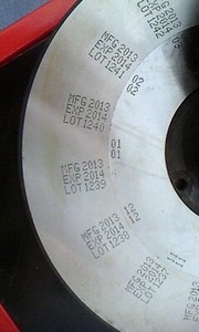Manuelle Datums drucker Druckmaschine Datums codierer Maschine für Flasche/Eier drucker zum Drucken von Datum/Chargen nummer/Logo