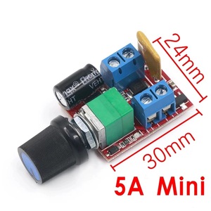 בקר מהירות מנוע <span class=keywords><strong>pwm</strong></span> dc בקר מהירות 5v-35v בקרת מהירות מתג הוביל דימר - Product Image 4