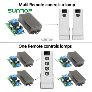 Universal 433MHz Fernbedienung Sender Lerncode Ev1527 One Button - Product Image 3