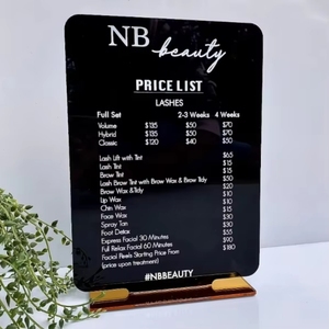 Tùy chỉnh đa-giá danh sách gương mẫu cá nhân Acrylic dấu hiệu cho kệ trưng bày - Product Image 2