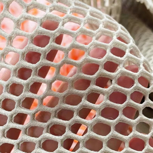 Двухсторонняя большая шестиугольная сетка сэндвич сетка 3D Ткань Рюкзак пляжная сумка сетка - Product Image 1