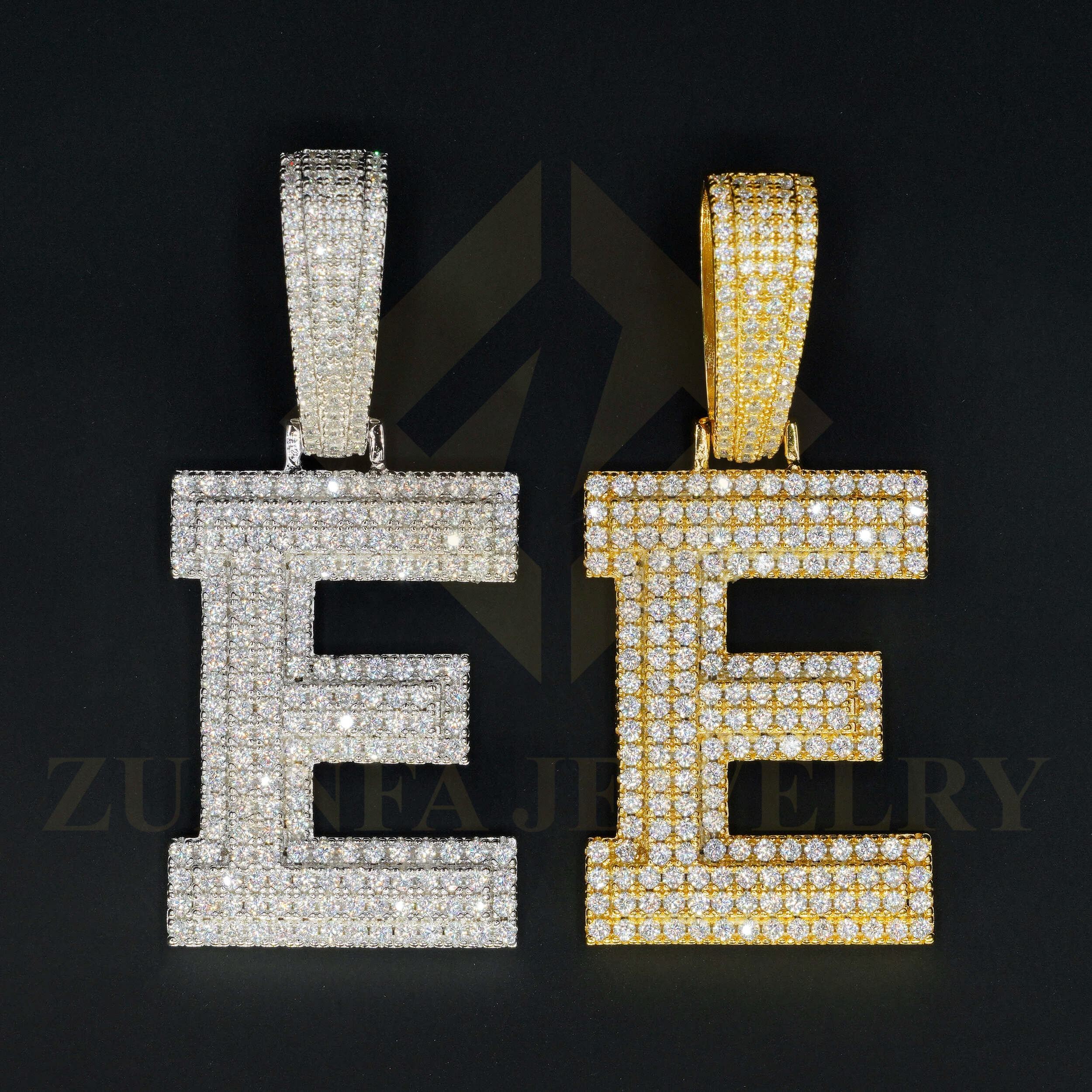 Letter E (Please remark the silver or yellow )