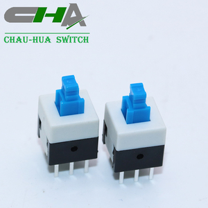 CHA 0.1A kilitsiz basmalı düğme anahtarı 8x8mm 6 pin basmalı düğme anahtarı - Product Image 4