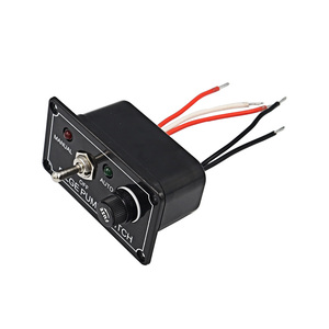 แผงสวิตช์ทองแดง5A 12V สำหรับยานพาหนะและแผงร็อคเกอร์ทะเลพร้อม MANUAL-OFF-AUT ไฟแสดงสถานะสำหรับใช้ในยานยนต์ - Product Image 3