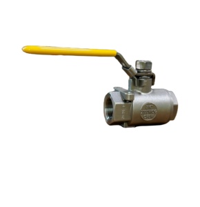 SS316高压2PC螺纹2000wog球阀DN32 DN40 DN50两件式减少口手动制药OEM